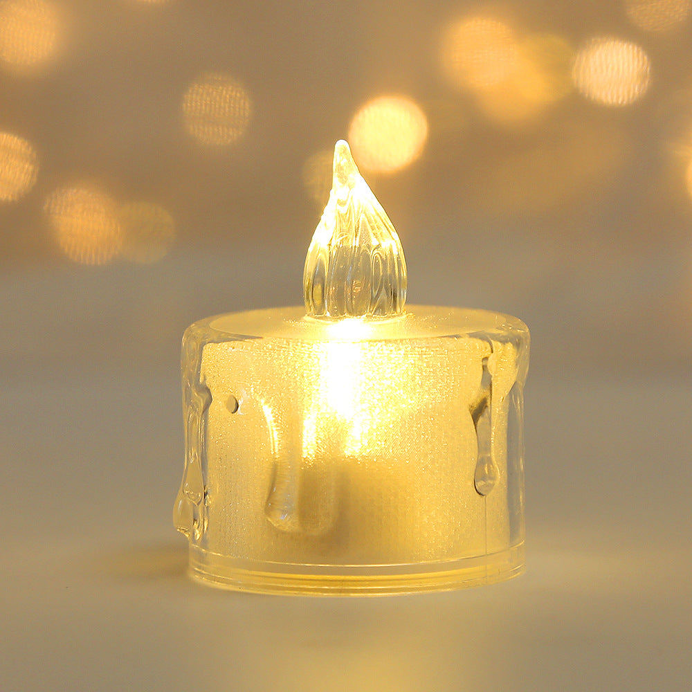 Smokeless LED Tealight Candle Battery Operated for Home Party Decoration