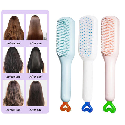 Telescopic Hair Comb Scalp Massage Brush for Men Women Kids