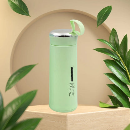Premium Stainless Steel 400ML Insulated Water Bottle Flask for Hot & Cold Beverages Leakproof, Portable, Travel Friendly, Stylish Design, Durable & Lightweight Ideal for Office, Gym, Outdoor Use