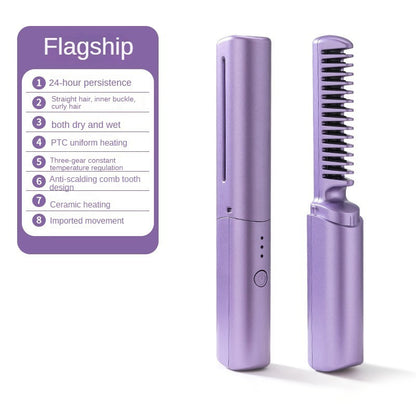 2-in-1 Wireless Hair Hot Comb