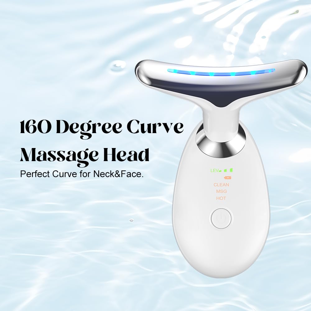 Digital Face & Neck Massager – Skin Tightening, Wrinkle Removal & Relaxation Device
