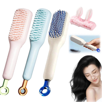 Telescopic Hair Comb Scalp Massage Brush for Men Women Kids