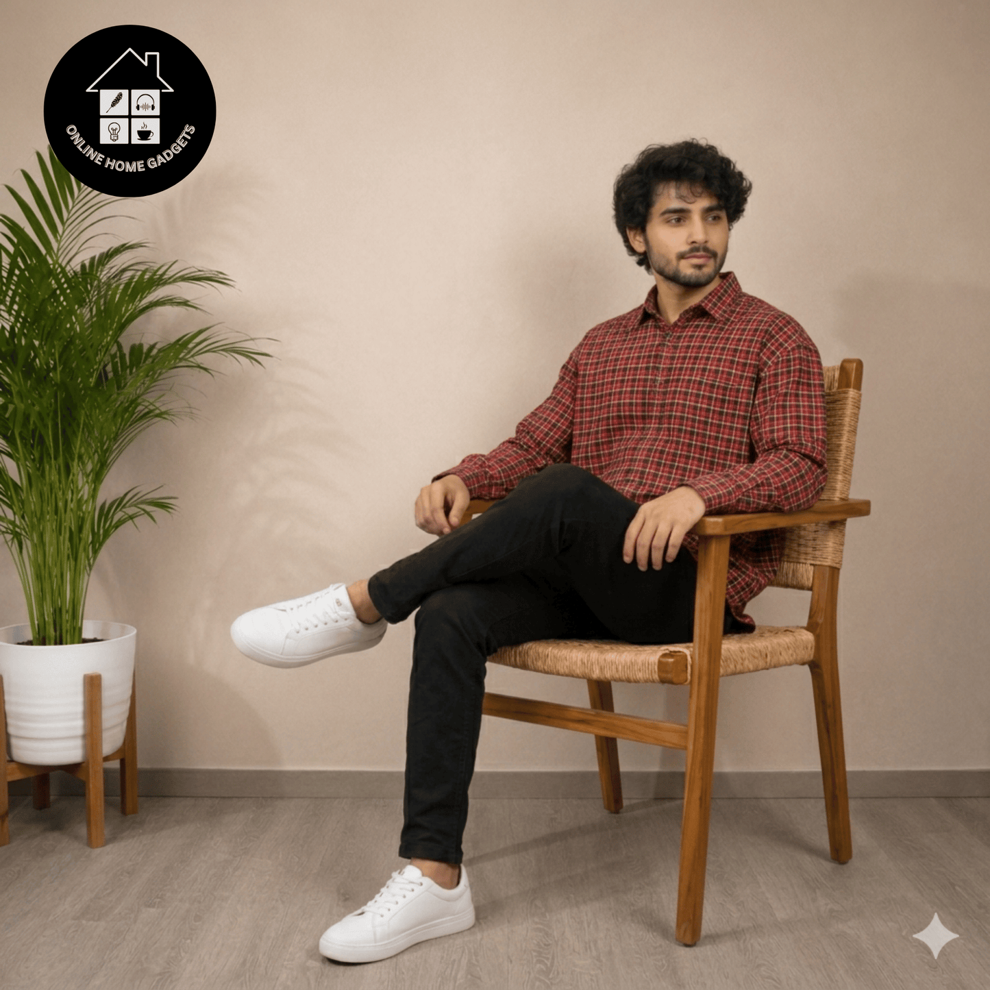Cotton Check Shirt for Men – Soft Comfortable Casual Wear Shirt