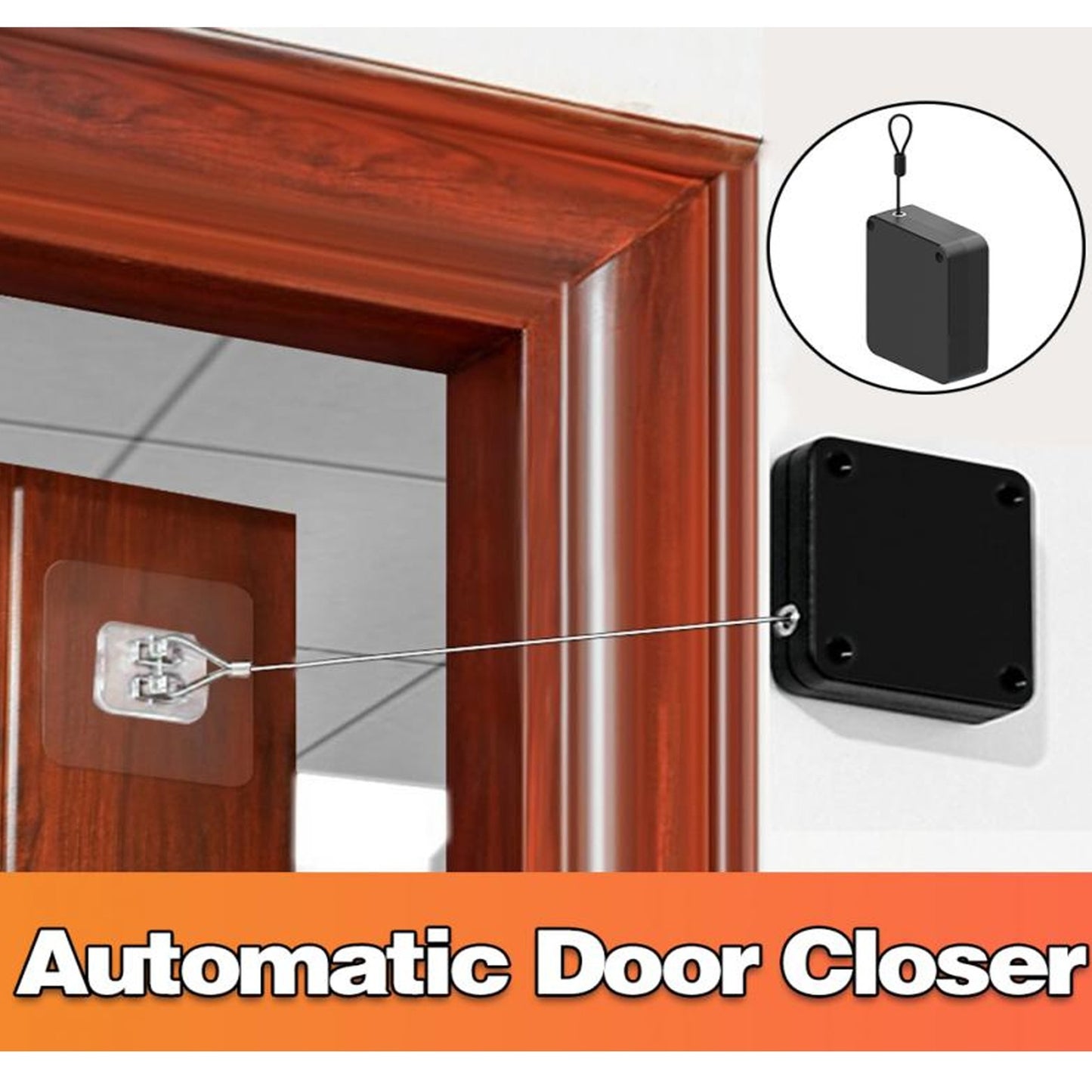 Automatic Door & Window Closer – Self-Closing Device for Home, Office, and Indoor Use