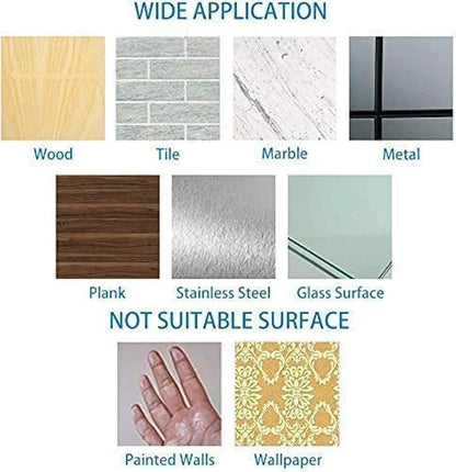 6 in 1 Self Adhesive Hook Set Strong, Reusable Wall Organizer Hooks