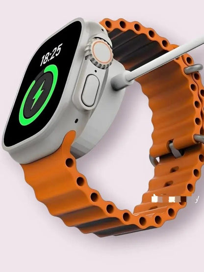 ULTRA Smart Watch Bluetooth Calling, HD Display, 7 Straps, Fitness Tracker, Waterproof & Stylish