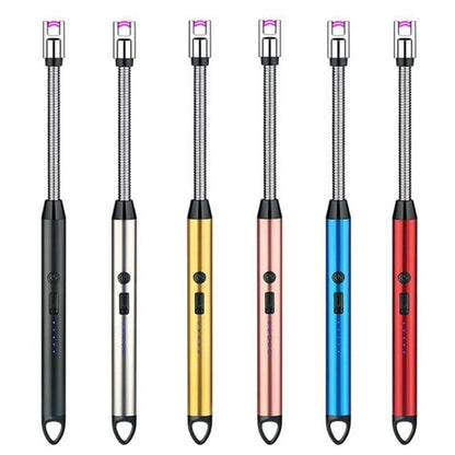 Electric Rechargeable Kitchen Lighter – Flameless, Windproof USB Arc Lighter for Gas Stove & Candles