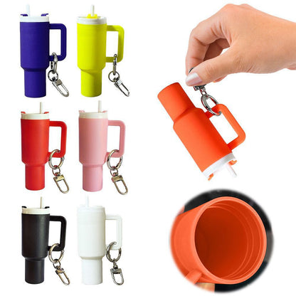 Trendy Mini Tumbler Keychain for Women & Girls – Fashion Key Ring