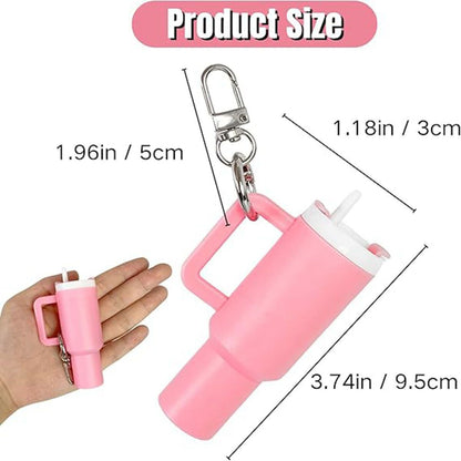 Trendy Mini Tumbler Keychain for Women & Girls – Fashion Key Ring