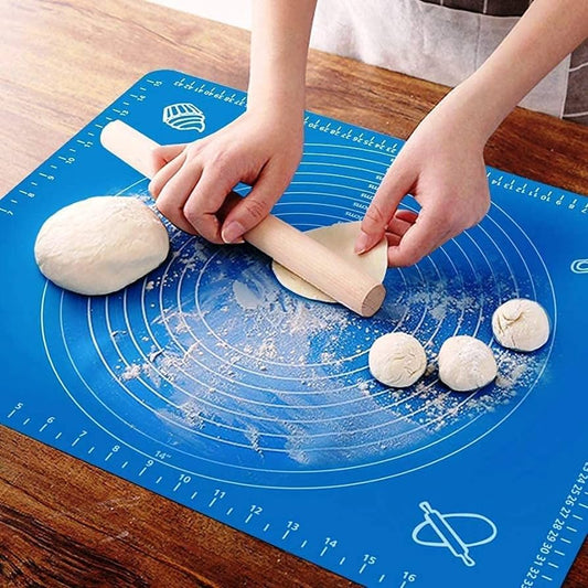 Premium Silicone Roti Mat Non Stick, Reusable, Heat Resistant Rolling Mat