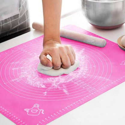 Premium Silicone Roti Mat Non Stick, Reusable, Heat Resistant Rolling Mat