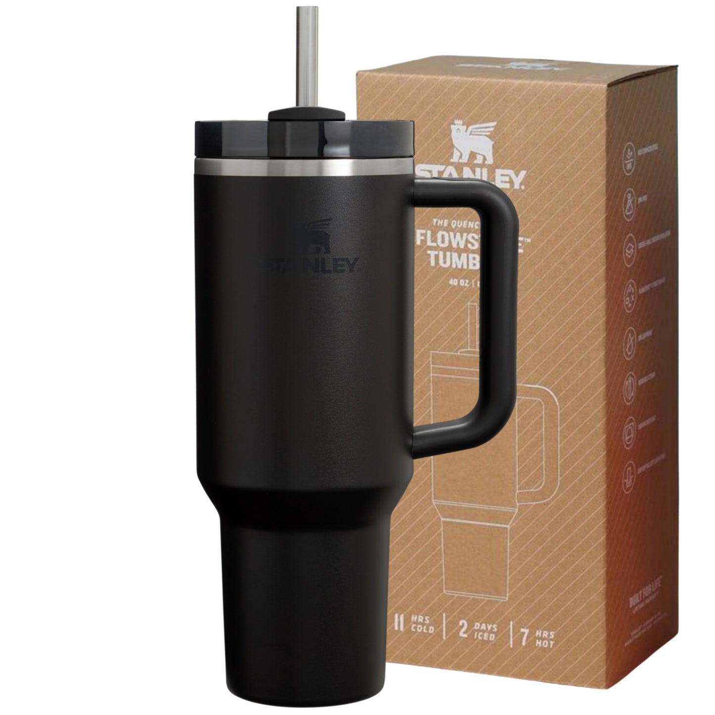 Stanley 40oz Stainless Steel Tumbler 1200ml – Double Wall Vacuum Insulated Travel Mug