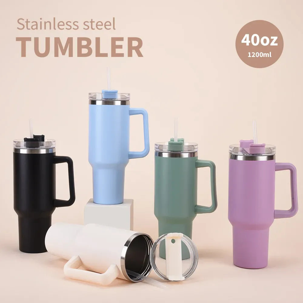 Stanley 40oz Stainless Steel Tumbler 1200ml – Double Wall Vacuum Insulated Travel Mug