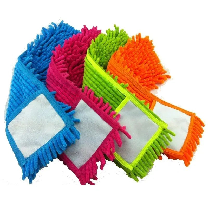 360° Rotating Flat Mop for Home Floor Cleaning Reusable Microfiber Pads - Free Delivery