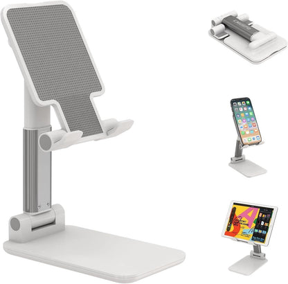 Desktop Mobile Holder – Adjustable Phone Stand for Desk, Table & Office Use