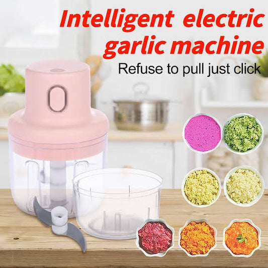 250ml USB Rechargeable Portable Electric Mini Chopper – Compact Food Processor for Garlic, Onion, Vegetables