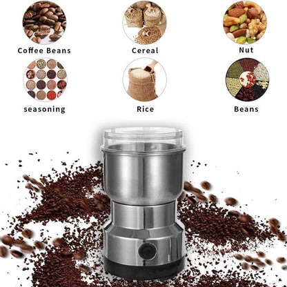 RAF 2 in 1 Mini Electric Grinder & Juicer Blender – Coffee Grinder, Meat Mincer, Chopper & Food Processor Machine