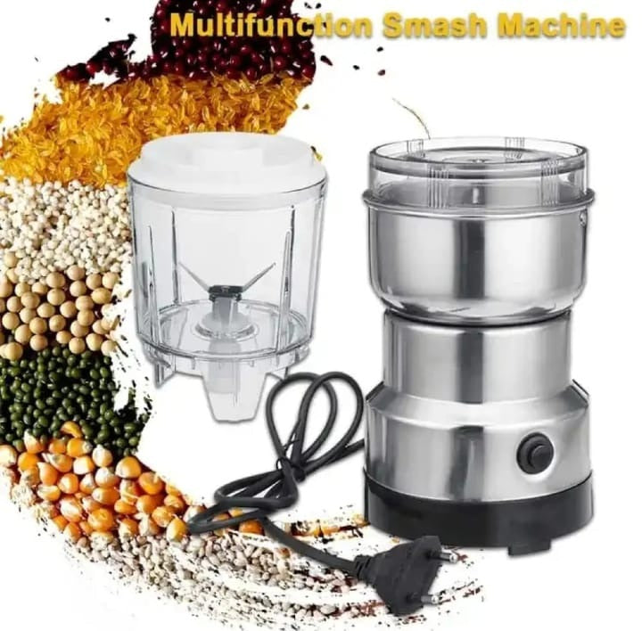 RAF 2 in 1 Mini Electric Grinder & Juicer Blender – Coffee Grinder, Meat Mincer, Chopper & Food Processor Machine
