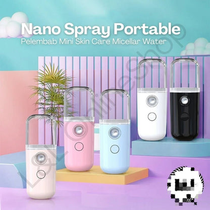 USB Rechargeable Mini Humidifier – Pocket Size Mist Spray
