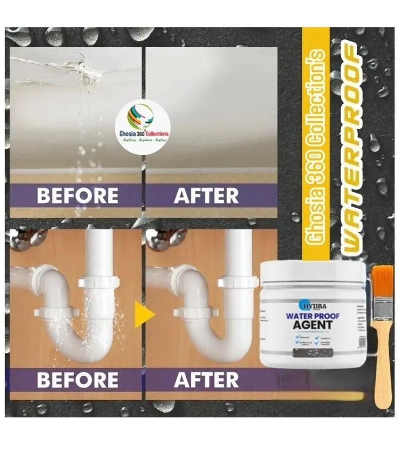 Anti Leakage Waterproofing Transparent Paint – Instant Sealant Coating for Roof, Walls, Cracks & Leaks