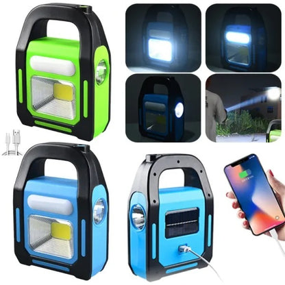 Hurry Bolt Rechargeable Outdoor Solar Camping Light – Portable LED Light for Emergency & Travel