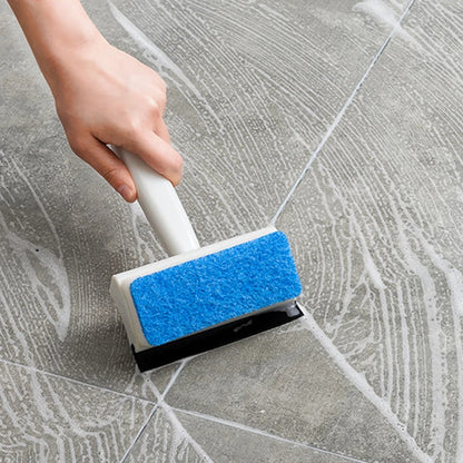 Double-Sided Fomic Wiper 2-in-1 – Multipurpose Floor & Glass Cleaning Wiper with Handle