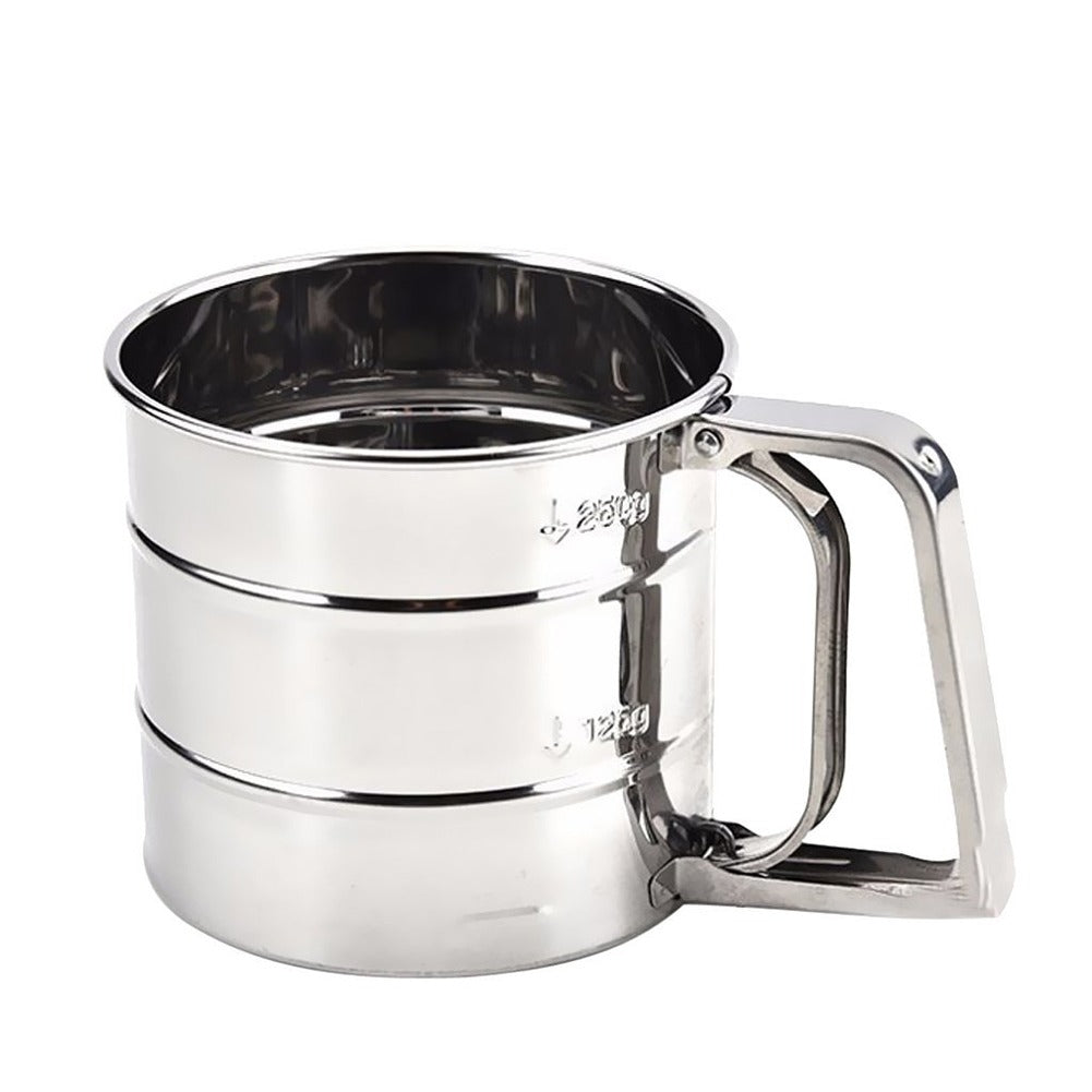 Flour Strainer Atta Channi – Premium Stainless Steel Fine Mesh Sieve for Kitchen