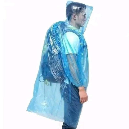 Waterproof Travel Raincoat – Lightweight, Foldable Disposable Raincoat for Men & Women
