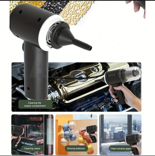 3-in-1 Home & Car Vacuum Cleaner – Portable Handheld Wet & Dry Vacuum with Blower Function - Free Delivery