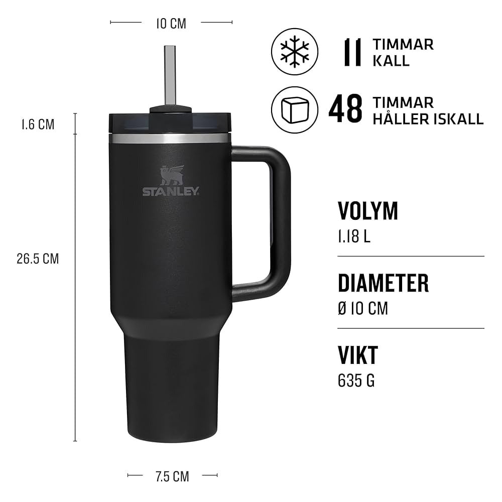 Stanley 40oz Stainless Steel Tumbler 1200ml – Double Wall Vacuum Insulated Travel Mug