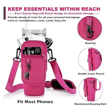 Stanley 40oz Tumbler Carrier Bag with Adjustable Shoulder Strap