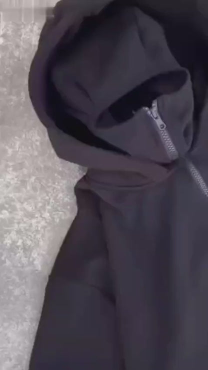 Balaclava Ninja Zipper Hoodie for Men/Women (With free delivery)
